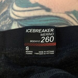 Icebreaker Merino Bodyfit 260 Thermal Pants in Black